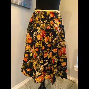 NWOT Josephine Chaus 100%Cotton Skirt with Pleats